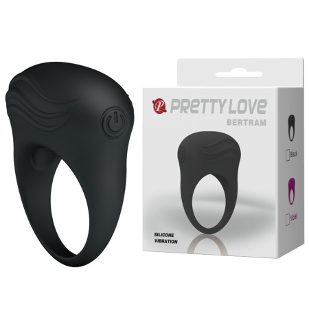 Эрекционное кольцо с вибрацией Pretty Love Bertram